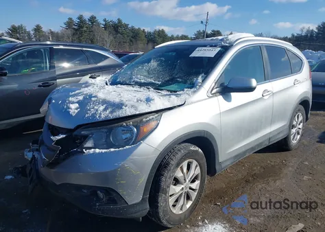 2014 Honda Cr-V Ex-L z USA, uszkodzony, nr VIN 2HKRM4H71EH626591
